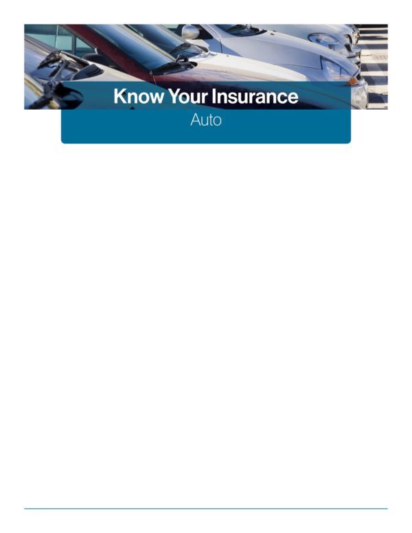 Know your car insurance